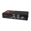 SIIG 4-Port DVI Dual-Link Smart Console KVM Switch with USB 3.0 and Multimedia Ports