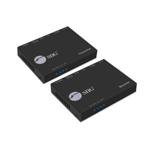 4K HDMI HDBaseT Extender Over Single Cat5e/6 with RS-232, IR & PoC - 60m