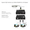 HDMI 2.0 to DisplayPort 1.2 converter 1x2 Splitter