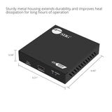 HDMI 2.0 to DisplayPort 1.2 converter 1x2 Splitter