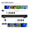 SIIG 4x4 HDMI Matrix + Video-Wall Processor