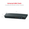 SIIG USB-C Triple 4K Video Docking Station with Power Delivery