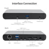 SIIG Thunderbolt 3 Dual DP 4K Video Docking Station with PD - Titan Ridge