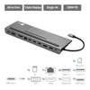 SIIG Aluminum USB-C MST Video Docking Station with PD