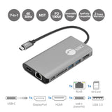 SIIG USB-C MST Video with Hub, LAN and PD 3.0 Docking