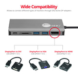 SIIG USB-C MST Video with Hub, LAN and PD 3.0 Docking