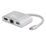 SIIG USB 3.1 Type-C LAN Hub with HDMI Adapter- 4K ready