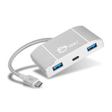 SIIG USB-C to 4-Port USB 3.0 Hub with PD Charging - 3A/1C