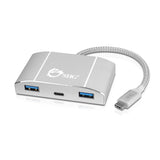 SIIG USB-C to 4-Port USB 3.0 Hub with PD Charging - 3A/1C